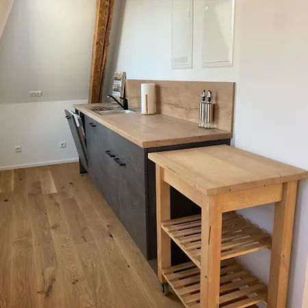 公寓 Moderne Maisonette Mit Terrasse 奥格斯堡